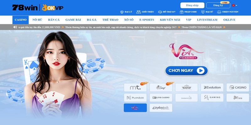 Đôi nét về Casino 78WIN
